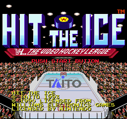 Hit the Ice screenshot 3 for Super Nintendo